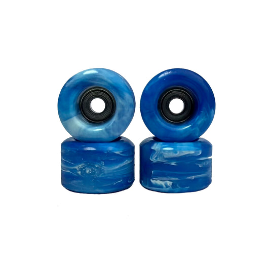 Ruedas Galo Uretano - Azul/Blanco
