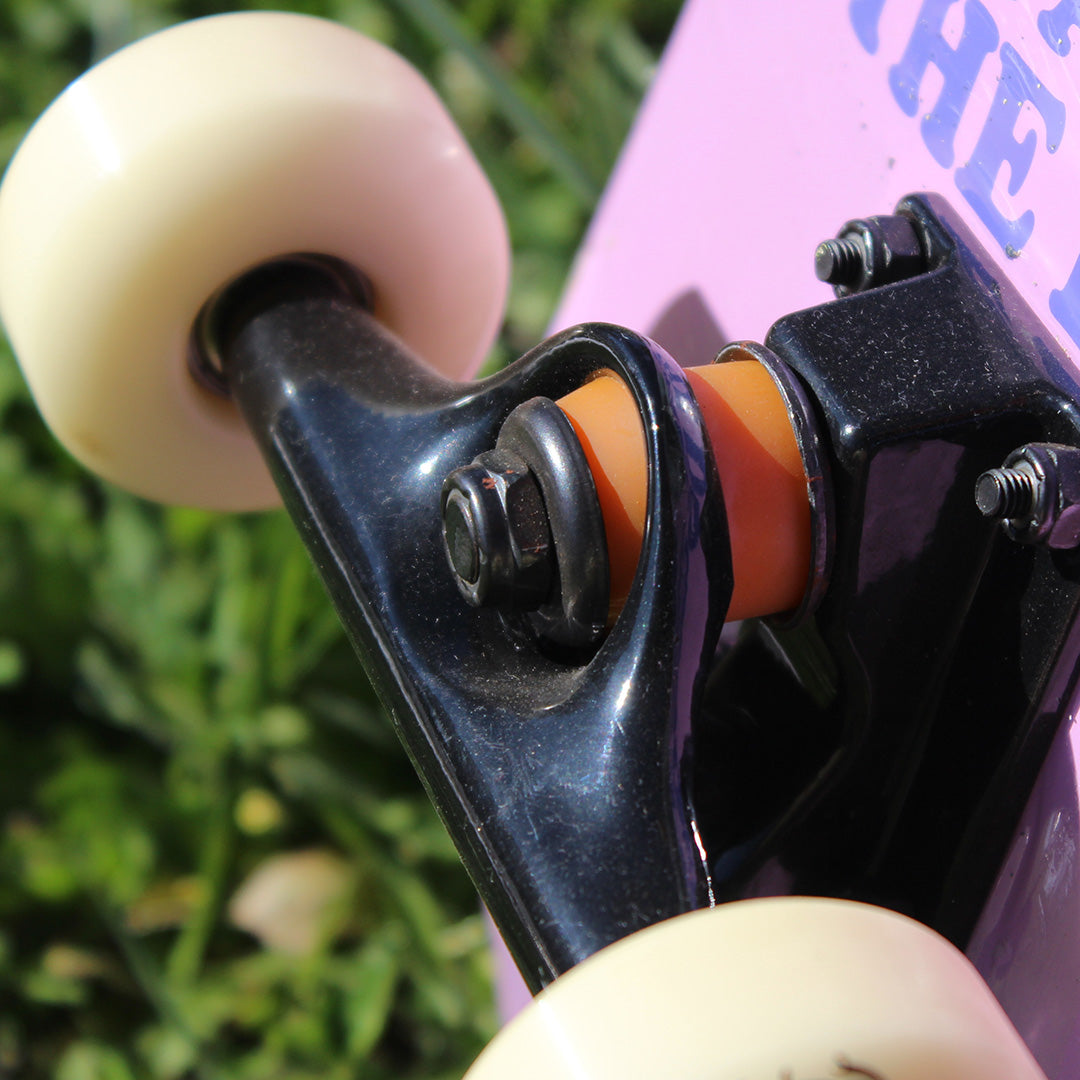Tabla Completa de Skate Life Pro Space Dog 8.0" – Setup Profesional Armado con Trucks y Ruedas Life