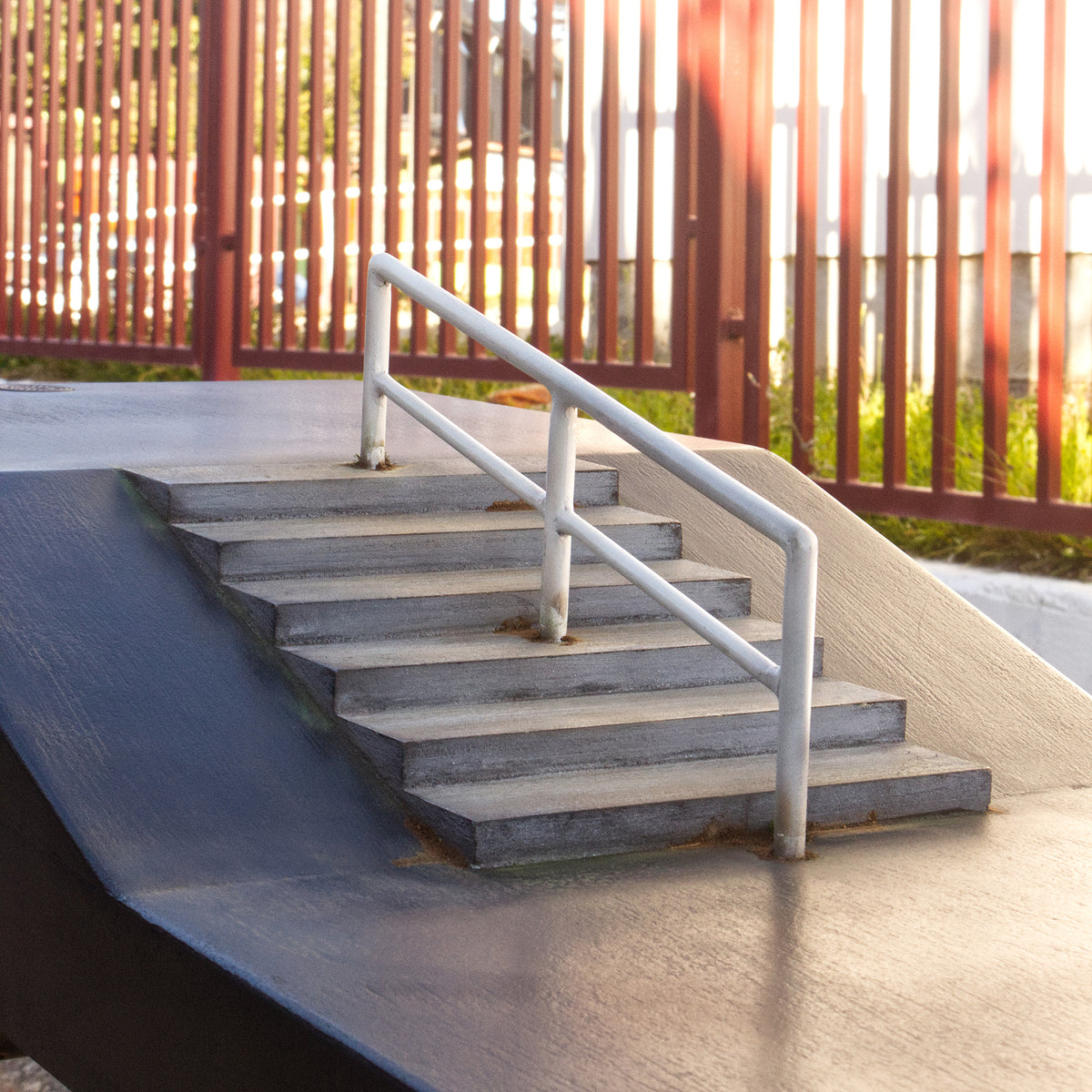 Spot Escalera + Hubba Galo — Wood | Full Size | 150×35×20 cm