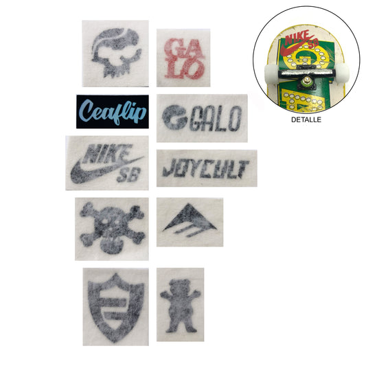 Set Mini Stickers Galo