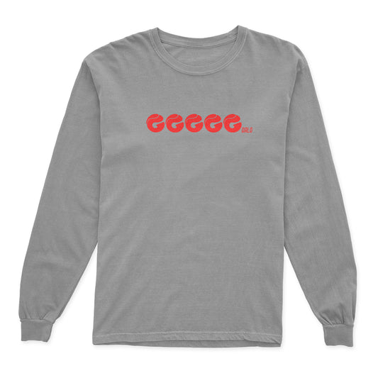 Galo Gray T-shirt - Red LOGOS