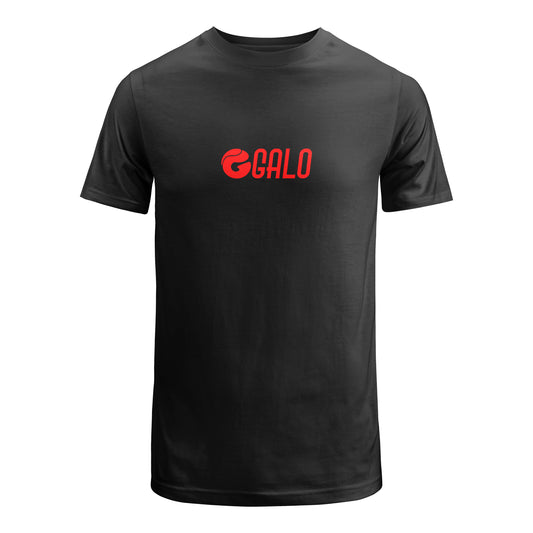 Black Galo T-shirt - Red GALO
