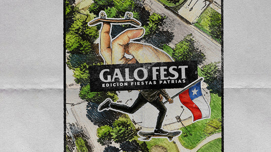 Galo Fest: Edición Fiestas Patrias — skate, fingerboard y juegos típicos en Plaza Bélgica