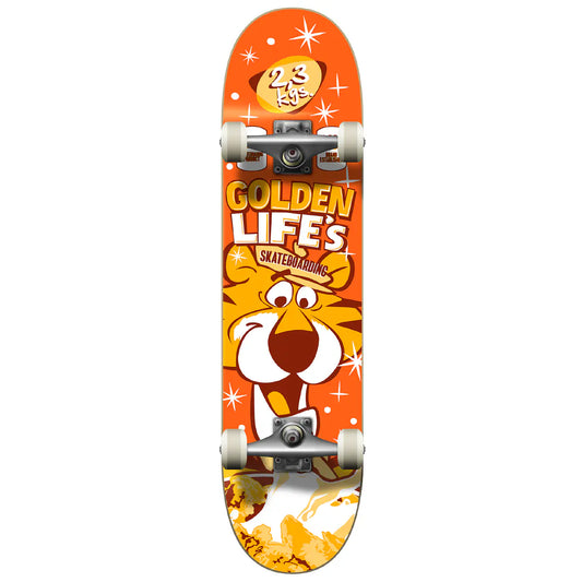 Tabla Completa de Skate para Niños Life KIDS Tiger 8.0" – Setup Ideal para Empezar a Patinar desde Cero