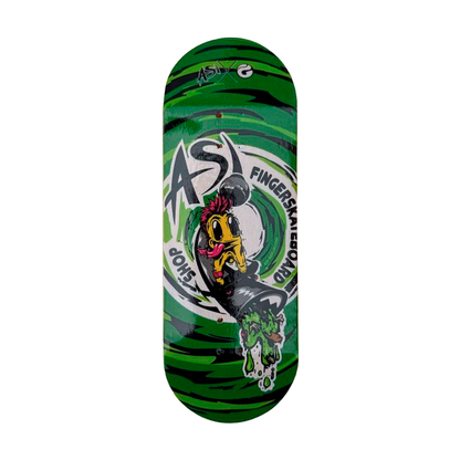 Deck fingerboard Galo Asi Berlin collab tabla artesanal madera Chile