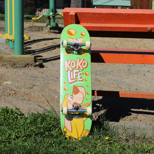 Tabla Completa de Skate para Niños Life KIDS Dog 8.0" – Lista para Patinar, Ideal para Principiantes