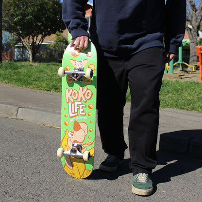 Tabla Completa de Skate para Niños Life KIDS Dog 8.0" – Lista para Patinar, Ideal para Principiantes