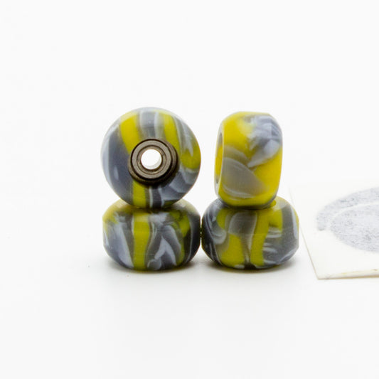 Ruedas Galo Swirl - Amarillas