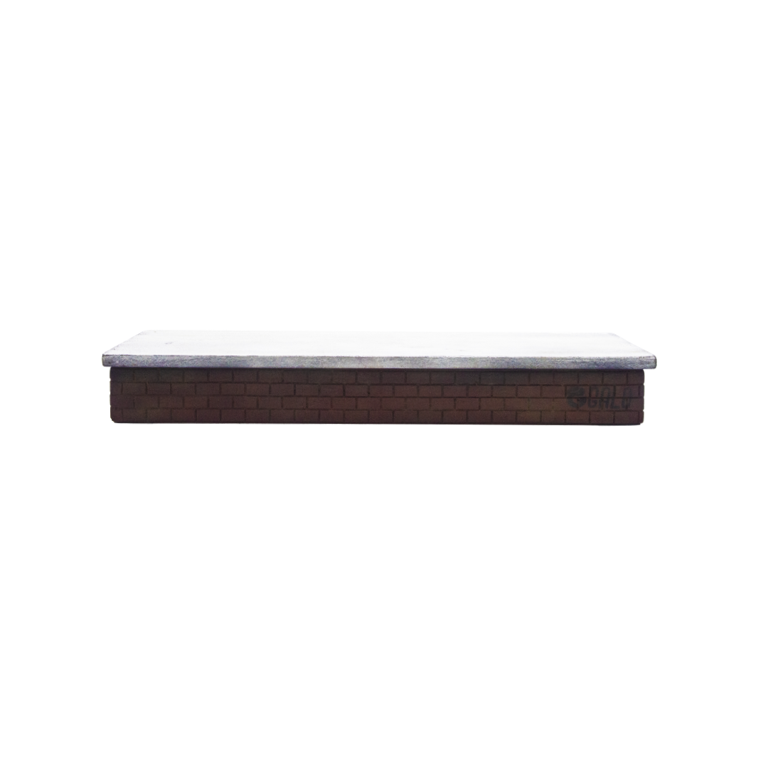 caja de madera para fingerboard de perfil